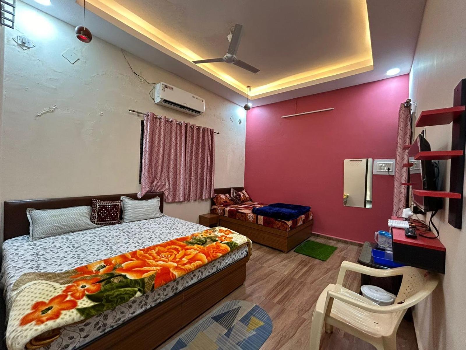 ウッジャイン Aashirwad Residency Bed & Breakfast 部屋 写真